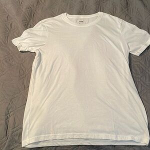 Men’s white teeshirt or could be undershirt.